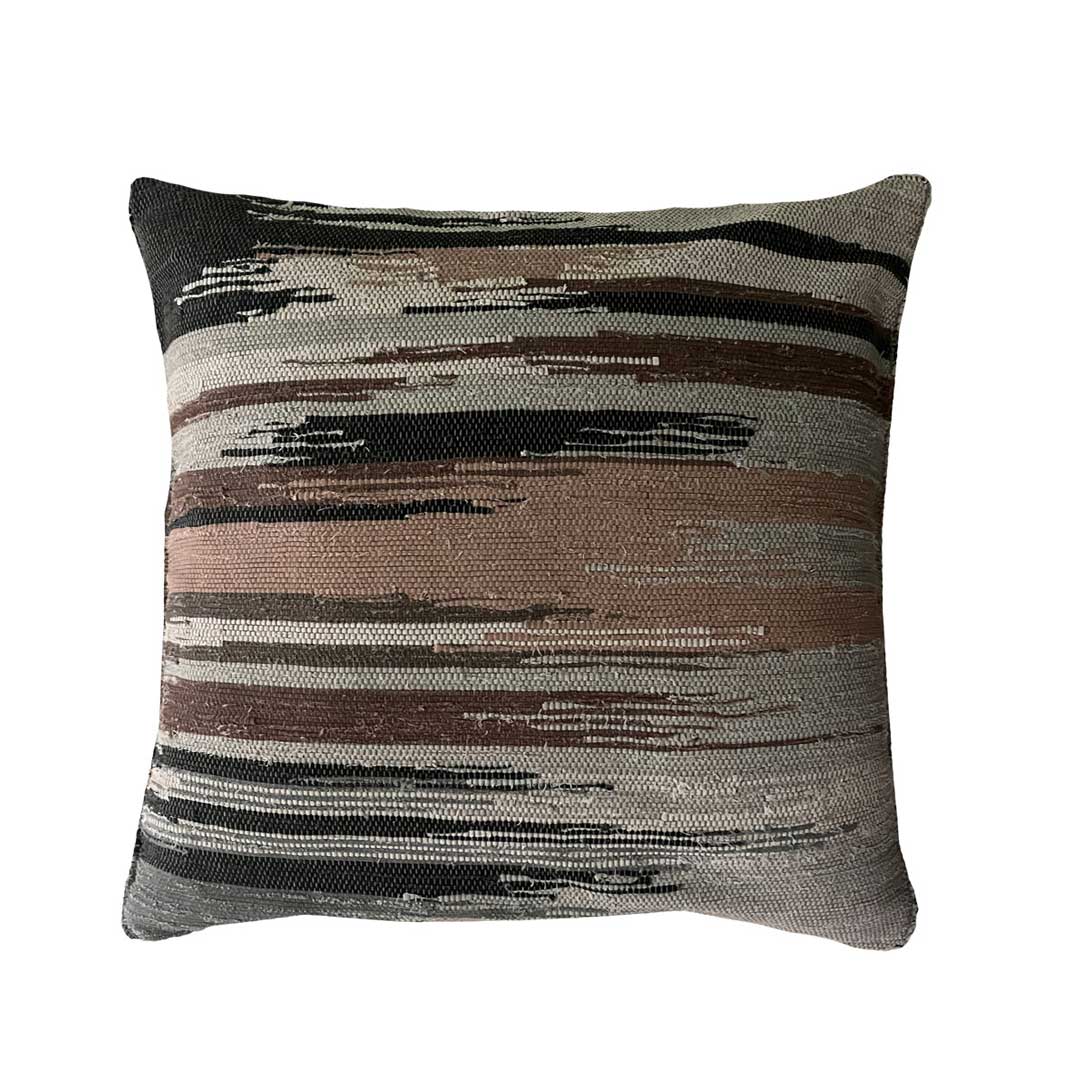 Cushion, pillow, kussen 100% cotton Batong 85 copper 50x50 cm